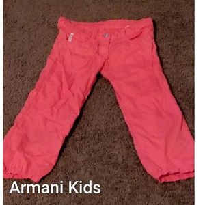 Little girl's khaki pants